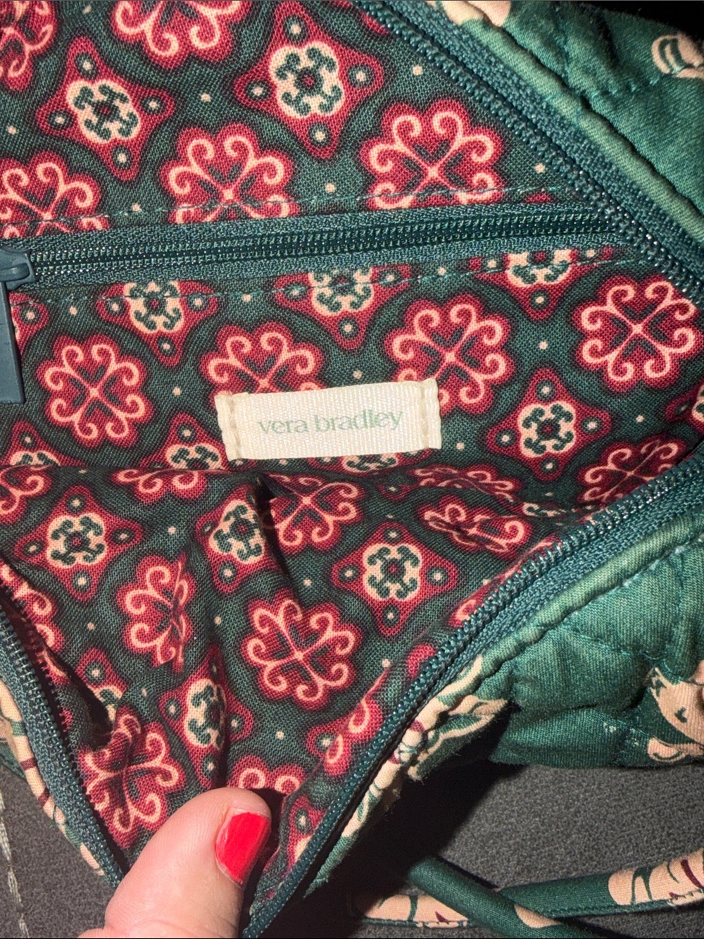Vera Bradley Premium Cotton 🧸Crossbody - Picture 4 of 4